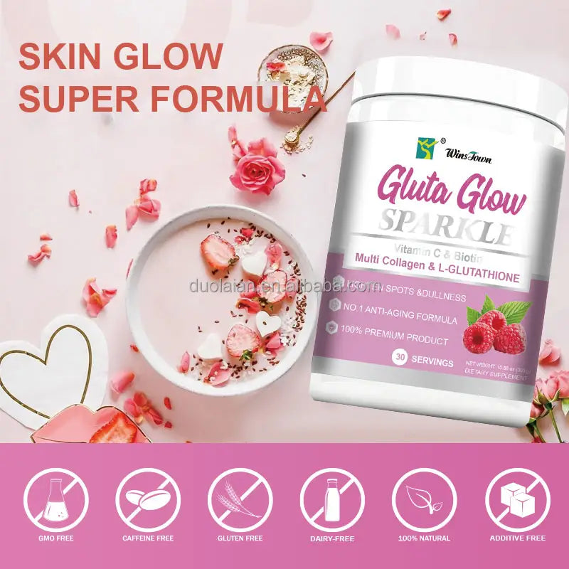 🔥 LIMITED DEAL — Winstown Gluta Glow Sparkle | Brightens Skin + Strengthens Hair & Nails + Boosts Immunity | KSh 5,500