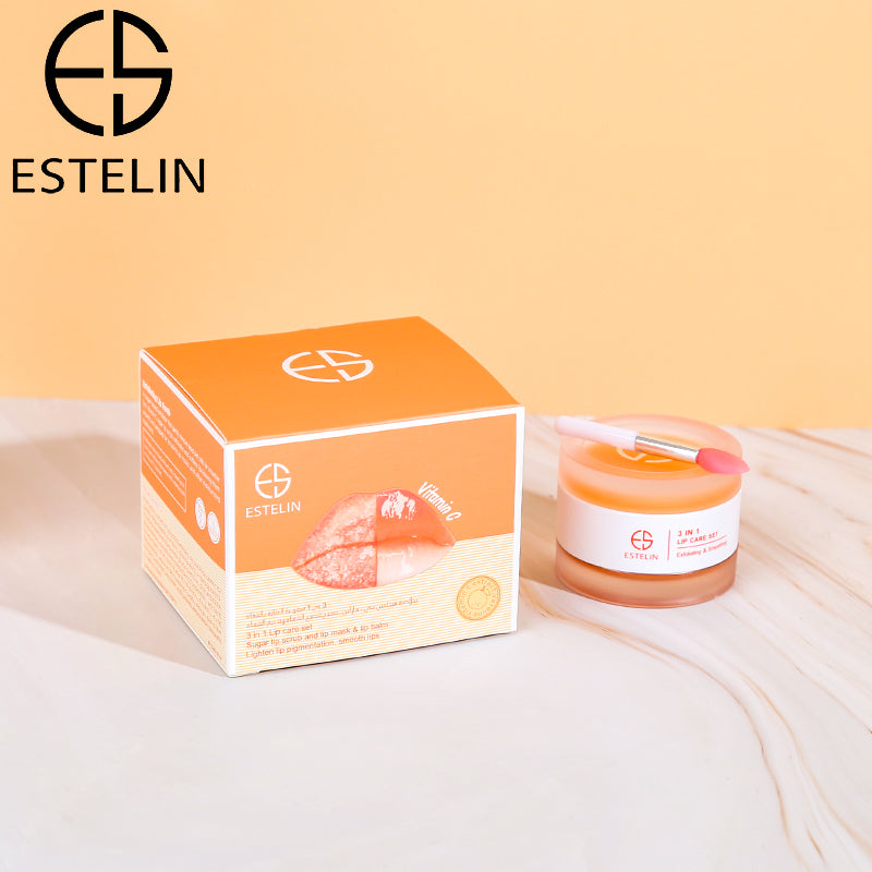 🔥🔥BUY 1 GET 1 EXTRA FREE ESTELIN 3in1 Lip Care Set(Vitamin C)