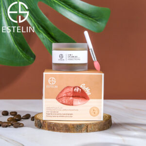 🔥 LIMITED DEAL — Estelin 3-in-1 Coffee Lip Care Set | Mask + Scrub + Balm | Plump + Firm + Nourish | KSh 1,350