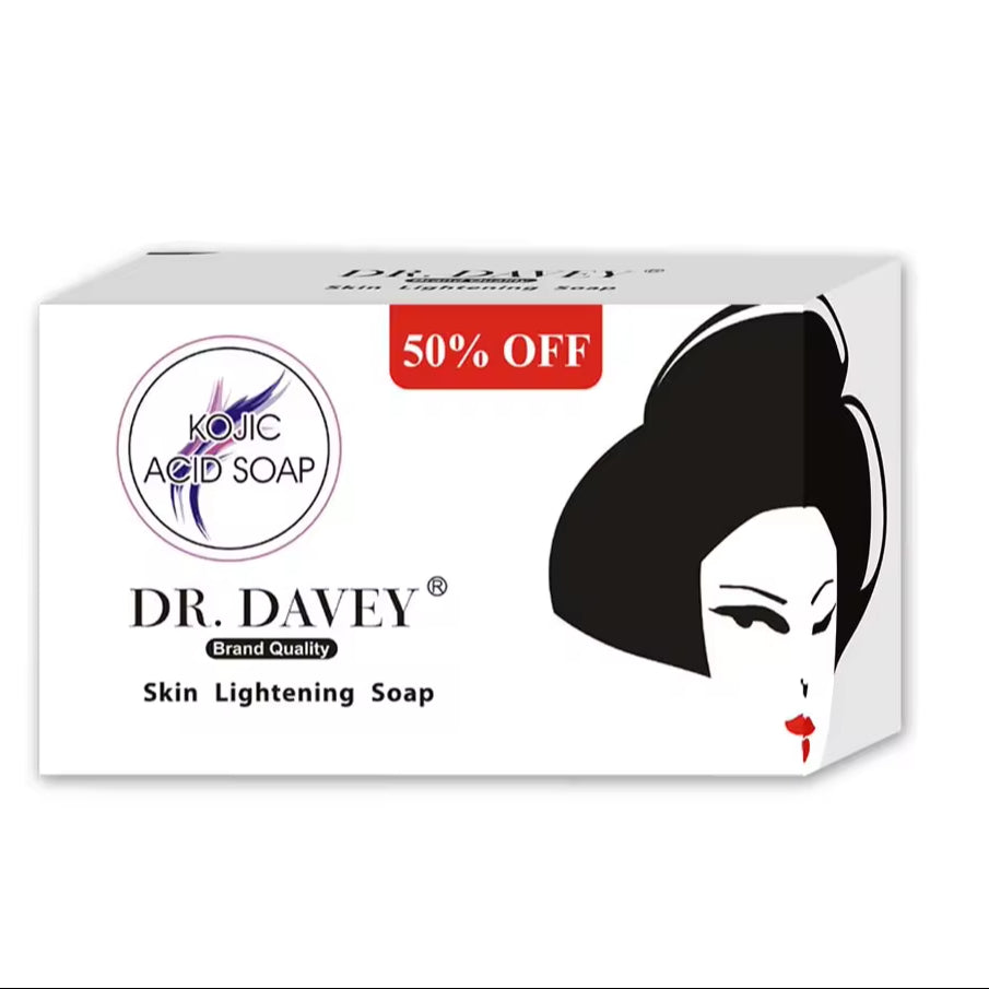 🔥 ORDER 1, WE SEND 2 — Dr. Davey Brightening Soap | Fades Dark Spots + Evens Skin Tone + Deep Cleanses | KSh 1,600