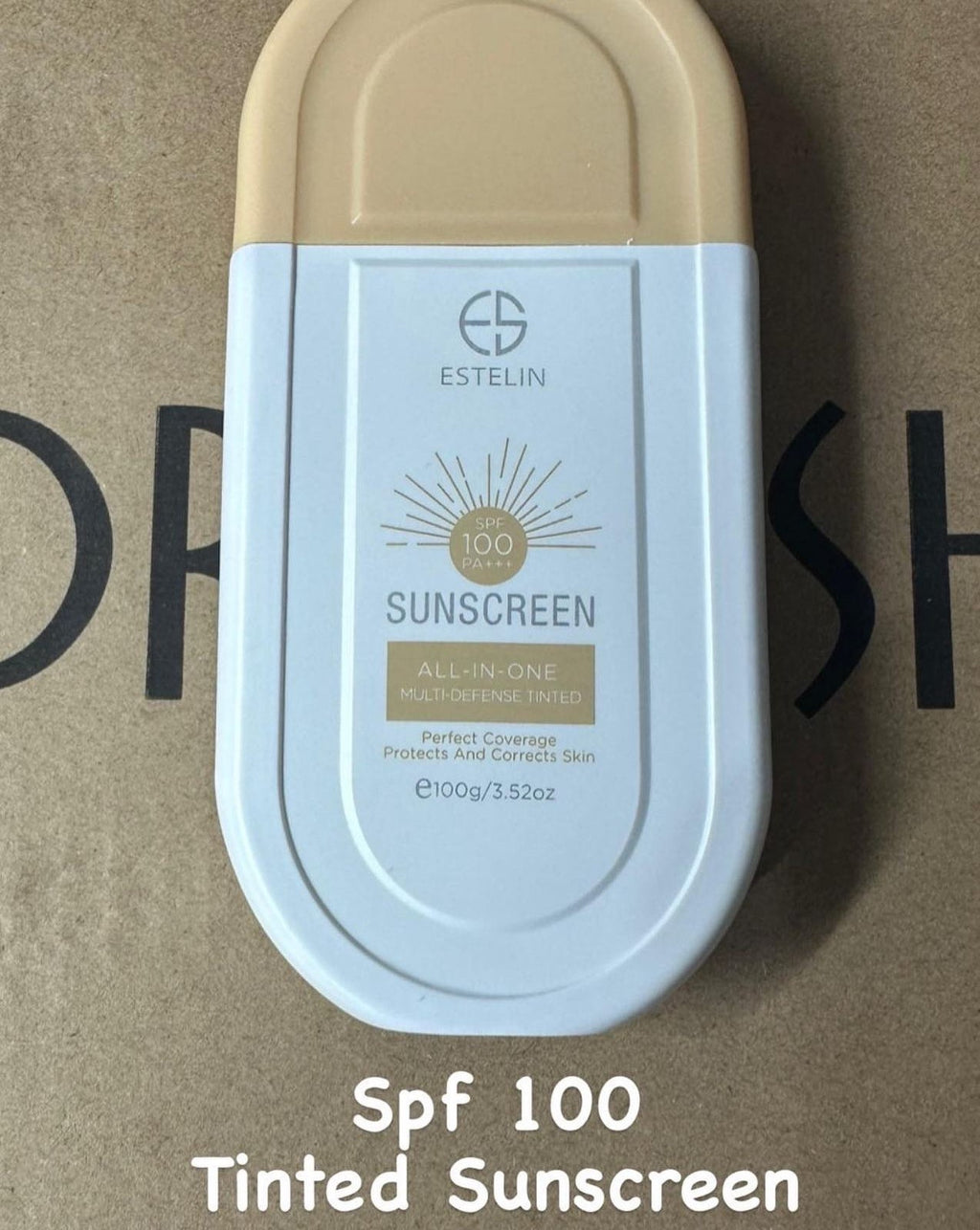 🔥 LIMITED DEAL — Estelin Tinted Sunscreen SPF 100 | Maximum UV Protection + Pore-Minimising + Makeup-Ready Finish | KSh 2,700