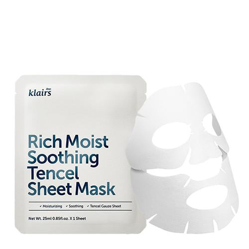 DEAR Klairs -RICH MOIST SOOTHING TENCEL SHEET MASK 25ML