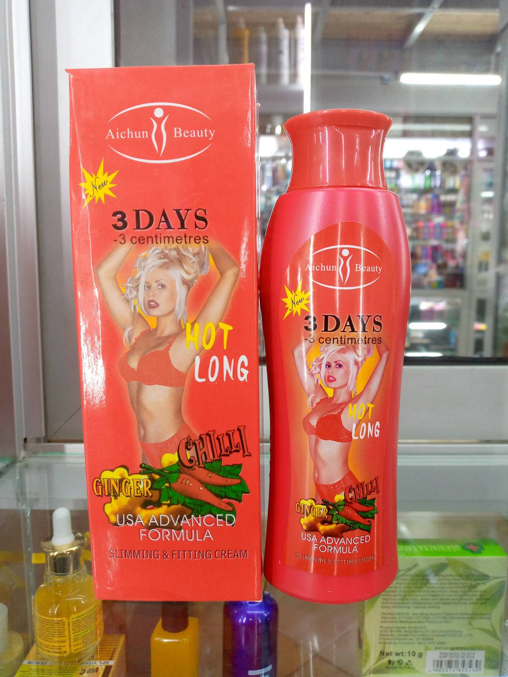 🔥 ORDER 1, WE SEND 2 — Aichun Beauty Chilli & Ginger Slimming Cream | Burns Fat + Reduces Cellulite + Firms & Tones | KSh 1,500