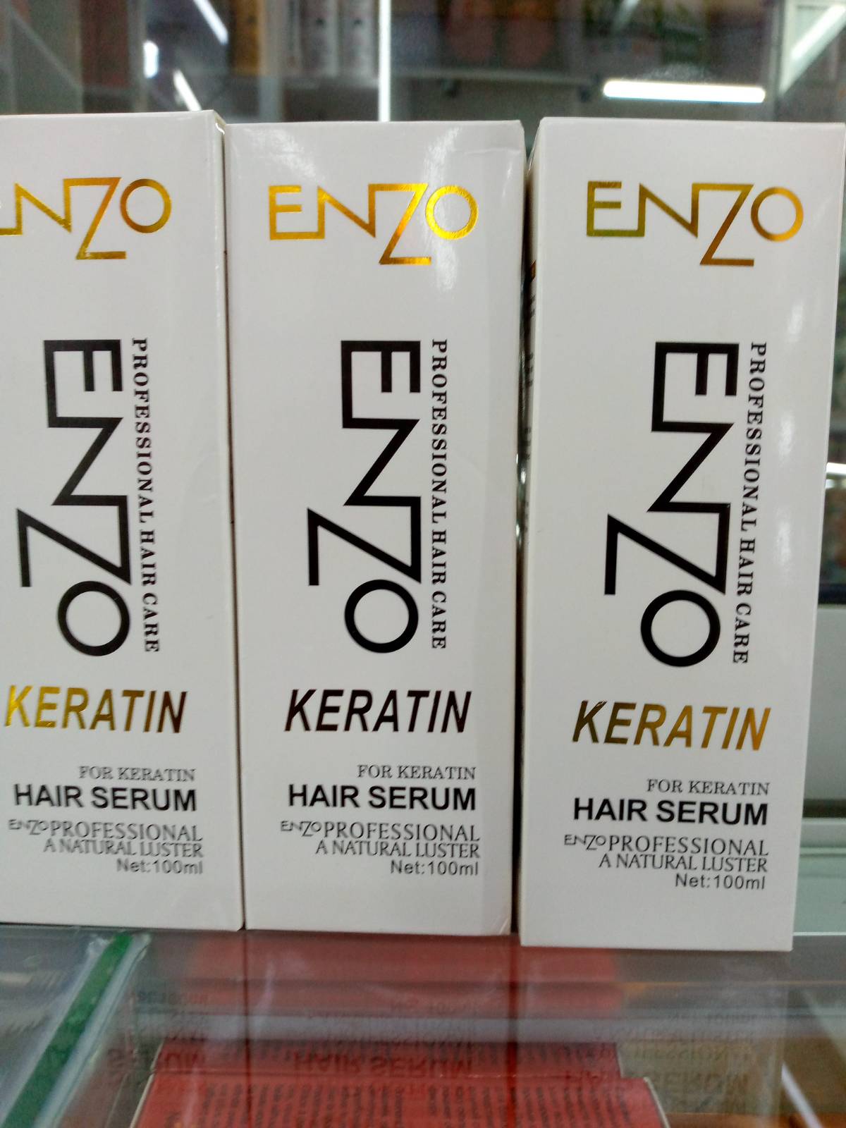 🔥 LIMITED DEAL — Enzo Keratin Hair Serum 100ml | Frizz Control + Repair + Silky Shine | KSh 1800