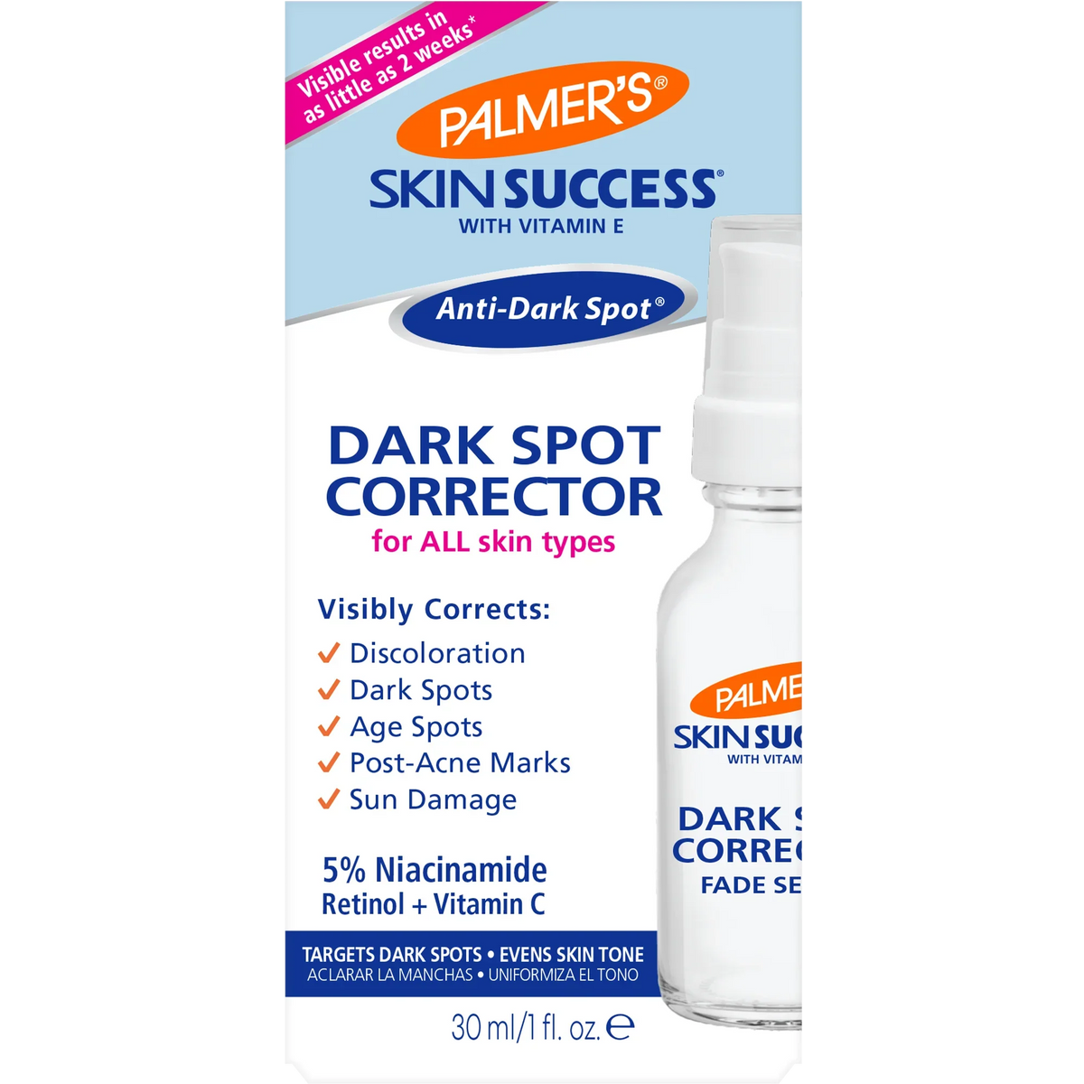 🔥 LIMITED DEAL — Palmer’s Dark Spot Corrector Fade Serum | Niacinamide + Retinol + Vitamin C | KSh 2,500