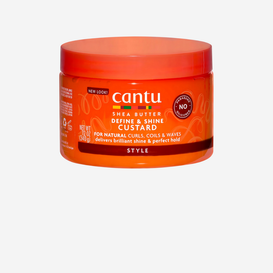 Cantu Shea Butter Define & Shine Custard 12oz – Define Curls