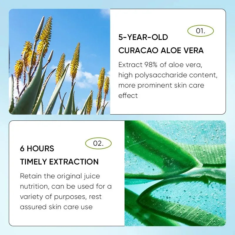 Sadoer Aloe Vera Lip Balm Nourishes, Moisturizes, and Softens, Prevents Dryness and Repairs Lips, Gentle and Non-Irritating