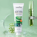 Buy 1 get 1 exrea free Aloe Vera Hand Cream Hydro Moist Refreshing Silky Texture Deep Nourishment Relieve Dry Rough Hands Portable Travel Hand Care 30g