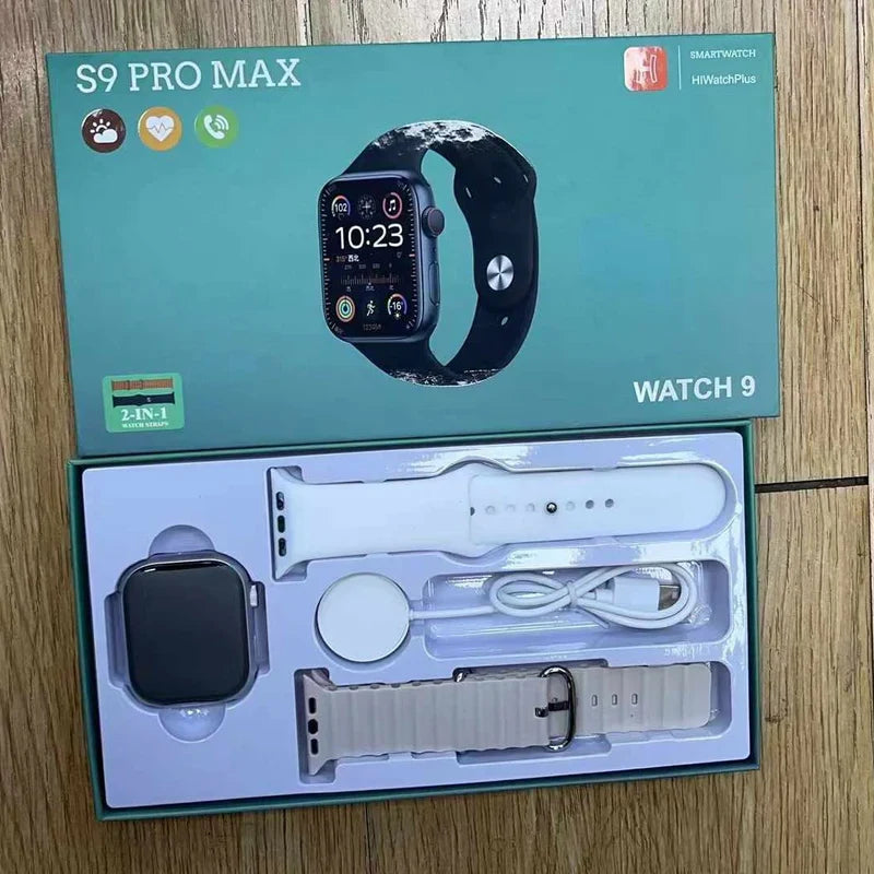 🔥 LIMITED DEAL — S9 Pro ICD Smart Watch + 2 Straps | Health Tracking + Smart Notifications + Long Battery | KSh 1,750