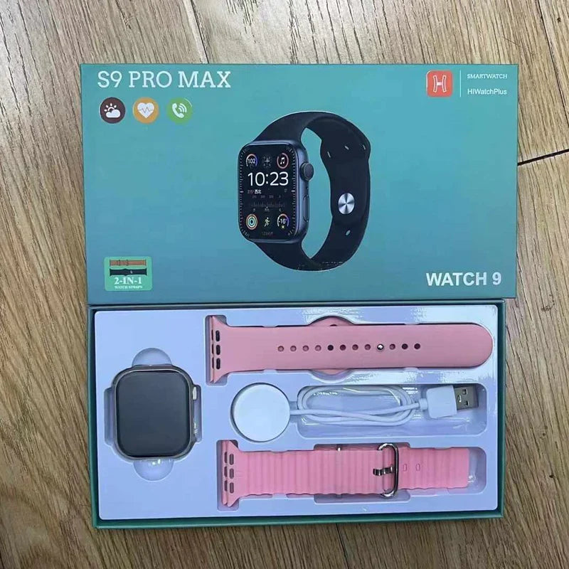 🔥 LIMITED DEAL — S9 Pro ICD Smart Watch + 2 Straps | Health Tracking + Smart Notifications + Long Battery | KSh 1,750