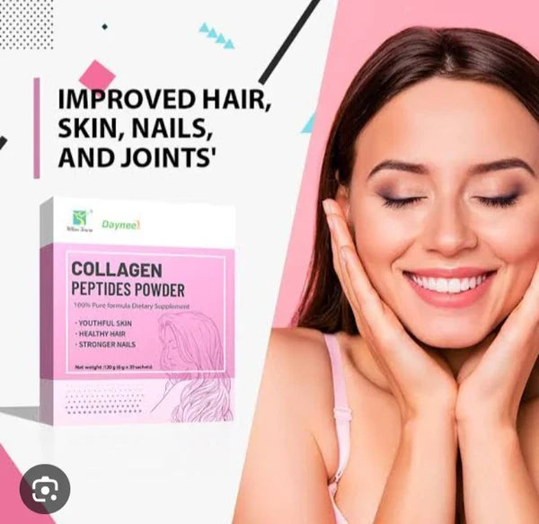 🔥 LIMITED DEAL — DAYNEE Collagen Peptides Powder Drink 6g ×20 Bags | Skin Glow + Elasticity + Hair & Nails | KSh 2999