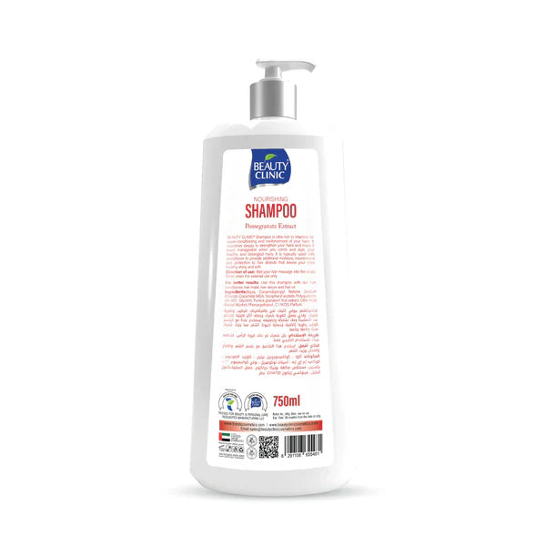 Beauty Clinic Pomegranate Extract Shampoo – 750ML