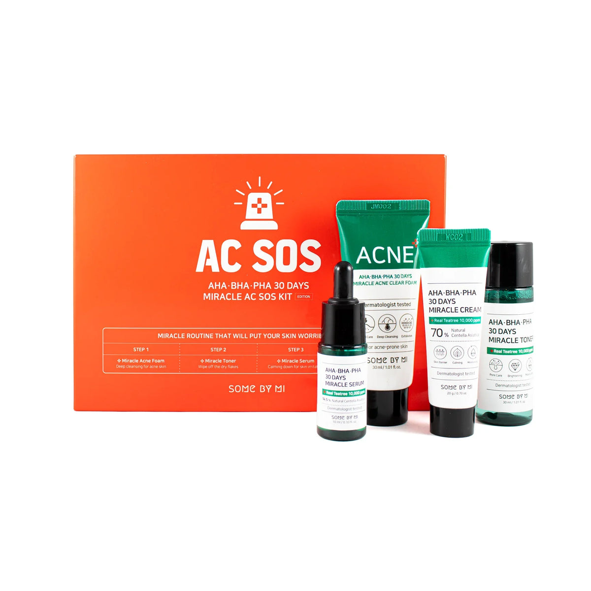 🔥 FLASH SALE — Dr. Davey AHA-BHA-PHA Acne SOS Kit | Clear Pores + Fade Spots + Stop Breakouts | KSh 1,550