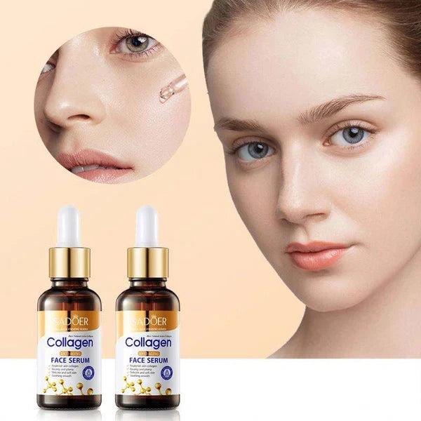 🔥 ORDER 1, WE SEND 2 — SADOER Collagen Anti-Aging Facial Serum | Firms Skin + Reduces Wrinkles + Deep Hydration | KSh 1,999
