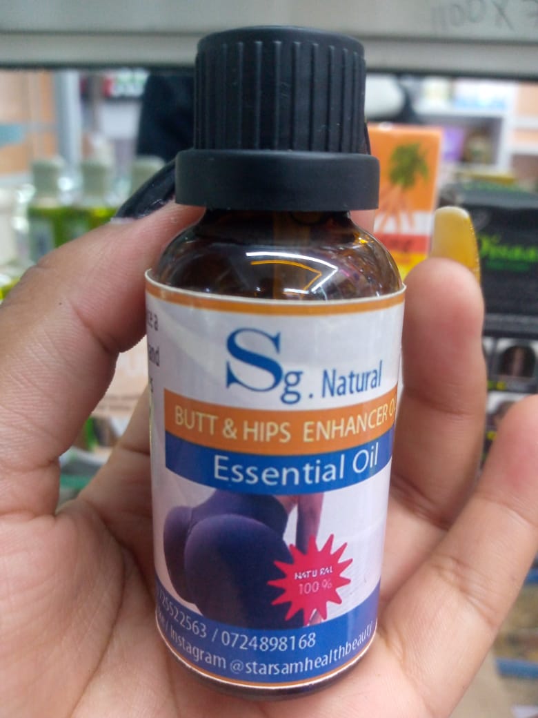 🔥 LIMITED DEAL — SG.Natural Butt & Hips Enhancer Oil | Bigger Curves + Firmer Skin + Deep Hydration | KSh 2,300