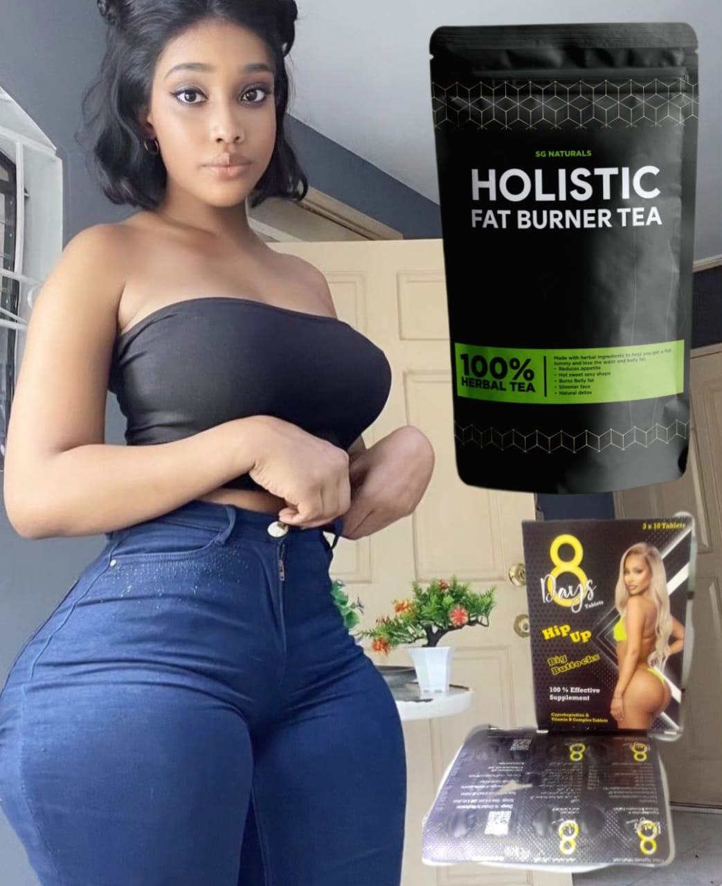 🔥 LIMITED DEAL — SG NATURALS Holistic Fat Burner Tea | Burns Belly Fat + Flat Tummy + No Side Effects | KSh 3,500