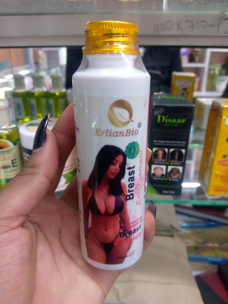 🔥 BEST DEAL — Erliano Bio Breast Enlargement Oil Serum | Fuller + Firmer + Lifted Bust | KSh 1,800