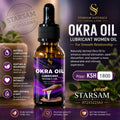 🔥 LIMITED DEAL — Okra Oil Natural Intimate Lubricant | Comfort + Pleasure + Gentle Formula | KSh 1,800 1 (