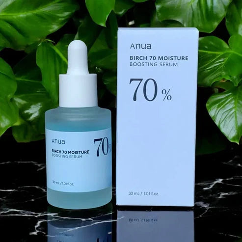 🔥 LIMITED DEAL — Anua Birch 70% Moisture Boosting Serum | Deep Hydration + Soothes Sensitive Skin + 10 Hyaluronic Acids | KSh 3,500