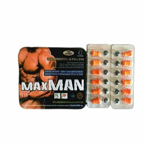 🔥 LIMITED DEAL — Maxman Pills | Boosts Stamina + Enhances Performance + Ginseng & Maca Root | KSh 2,700