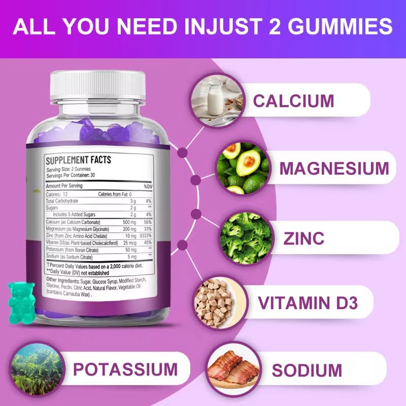 🔥 LIMITED DEAL — DAYNEE Calcium & Vitamin D3 Gummies | Strong Bones + Healthy Teeth + Immunity + Muscle Support | KSh 2999