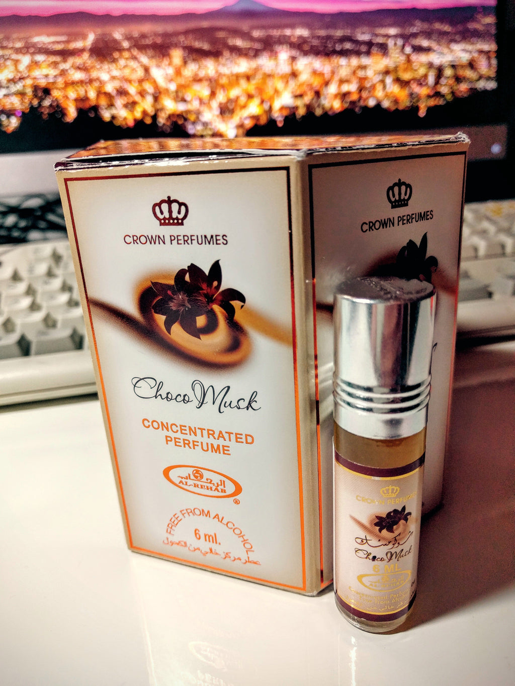 🔥 LIMITED DEAL — Crown Choco Musk Concentrated Perfume | Chocolate + Vanilla + Amber | Lasts 6-8+ Hours | KSh 1500