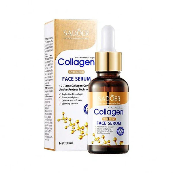 🔥 ORDER 1, WE SEND 2 — SADOER Collagen Serum + Cream Anti-Aging Combo | Firms Skin + Fades Wrinkles + Deep Hydration | KSh 1,800