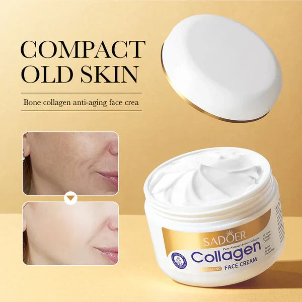 🔥 ORDER 1, WE SEND 2 — SADOER Collagen Serum + Cream Anti-Aging Combo | Firms Skin + Fades Wrinkles + Deep Hydration | KSh 1,800