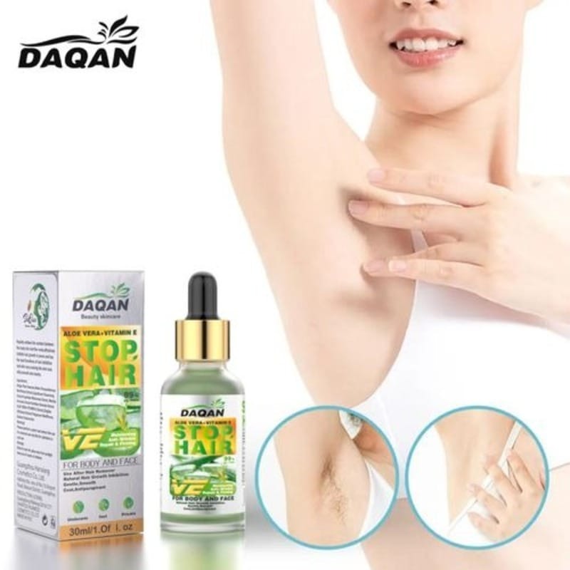 Daqan Beauty Aloe Vera + Vitamin E “Stop Hair” Treatment – 100 ml