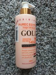🔥 LIMITED DEAL — Purec Egyptian Magic Whitening Gold Face & Body Lotion | Fades Dark Spots + Brightens Skin + Deep Hydration | KSh 1,800