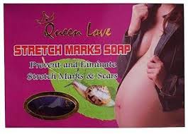 🔥 LIMITED DEAL — Queen Love Stretch Marks Soap 135g | Fades Stretch Marks & Scars + Brightens Skin + Safe for Pregnancy | KSh 1,200