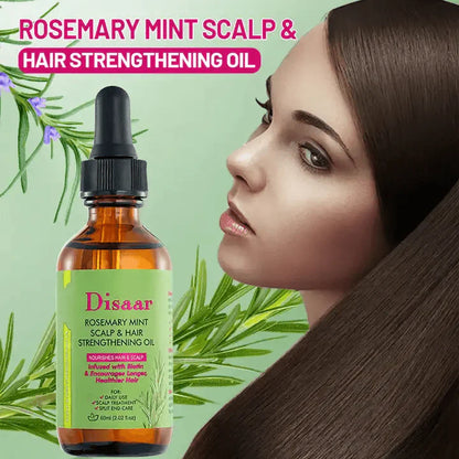 Disaar Rosemary Mint Scalp & Hair Strengthening Oil – 60ml