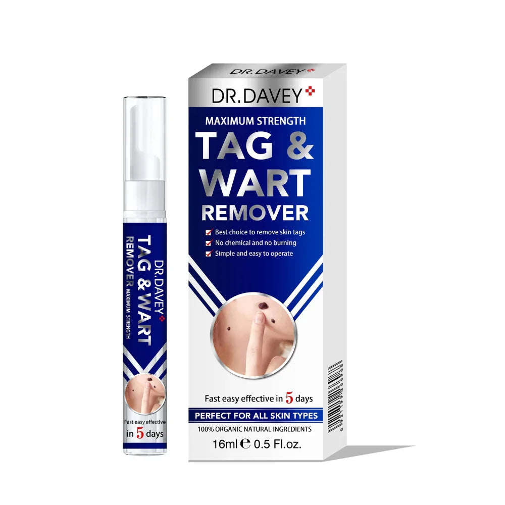 Dr Davey Maximum Strength Tag & Wart Remover | Dries Out & Drops Off Naturally in 10 Days | Discreet Delivery Countrywide