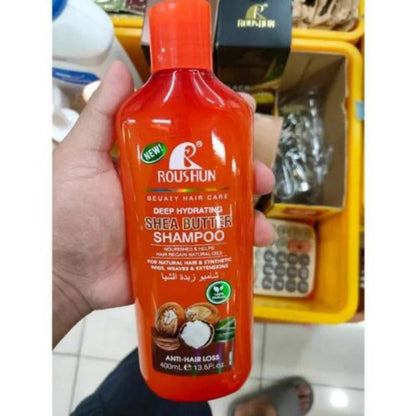 Roushun Deep Hydrating Shea Butter Shampoo 400ml