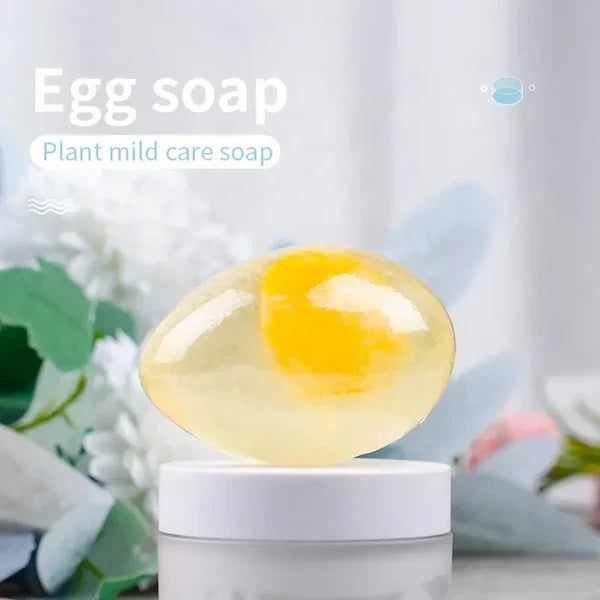🔥 ORDER 1, WE SEND 2 — Natural Organic Collagen Egg Soap | Whitening + Acne + Anti-Ageing + Makeup Remover | KSh 1,850