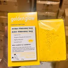 🔥 ORDER 1, WE SEND 2 — Golden Glow Half Cast Brightening Soap | Whitens + Fades Dark Spots + Exfoliates | KSh 1,600
