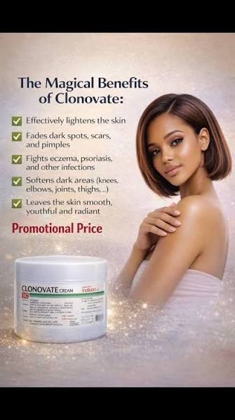 🔥 LIMITED DEAL — Clonovate 450g Body Whitening & Lightening Cream | Hyperpigmentation + Eczema + Dark Hands & Feet | KSh 4500 (Copy)