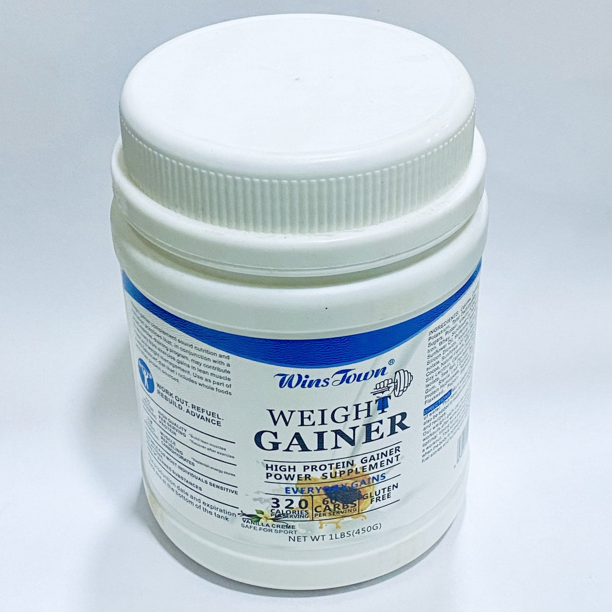 🔥 LIMITED DEAL — Wins Town Weight Gainer High Protein Supplement 450g | Build Muscle + Gain Weight + Boost Recovery | KSh 2,200