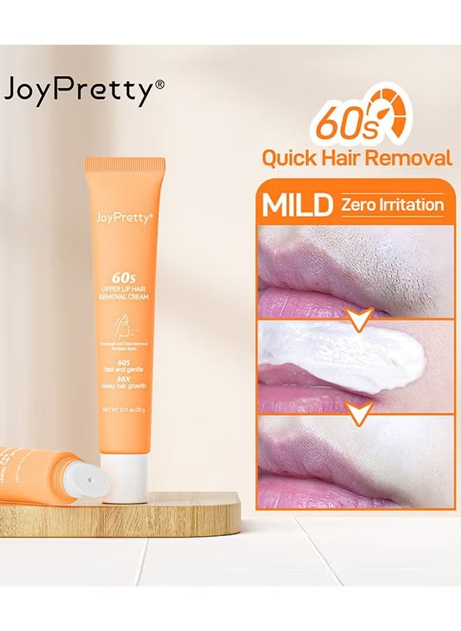 JoyPretty 60 Seconds Upper Lip Hair Removal Cream (20 g)