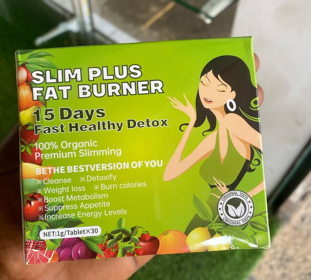 🔥 LIMITED DEAL — Slim Plus Fat Burner 15-Day Detox | Burns Fat + Flushes Toxins + Boosts Metabolism | KSh 2,500