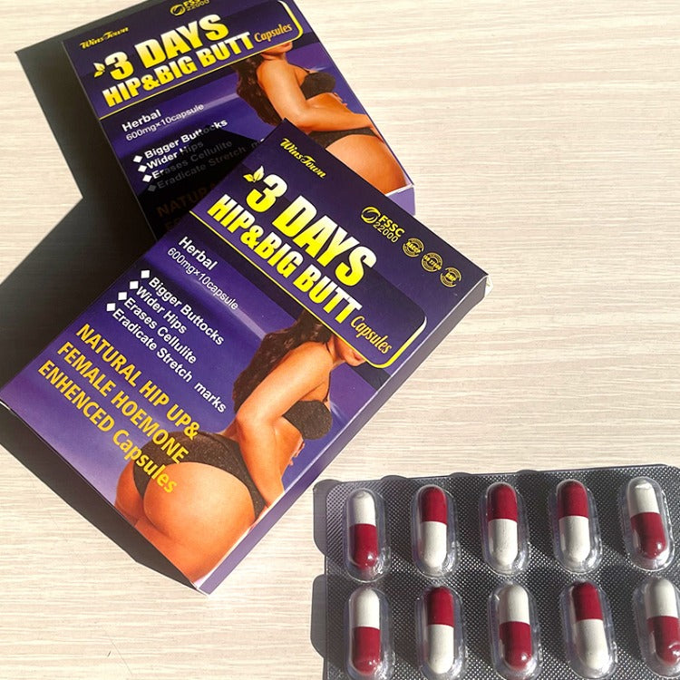 🔥 LIMITED DEAL — 3 Days Hip & Butt Enlargement Capsules | Fuller Curves + Firmer Skin + Natural Body Shaping | KSh 2,500