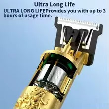 🔥 SALE — T9 Dragon Gold Cordless Hair Clipper | Zero Gap + 180min Battery + 4 Combs | KSh 1,750 (A)