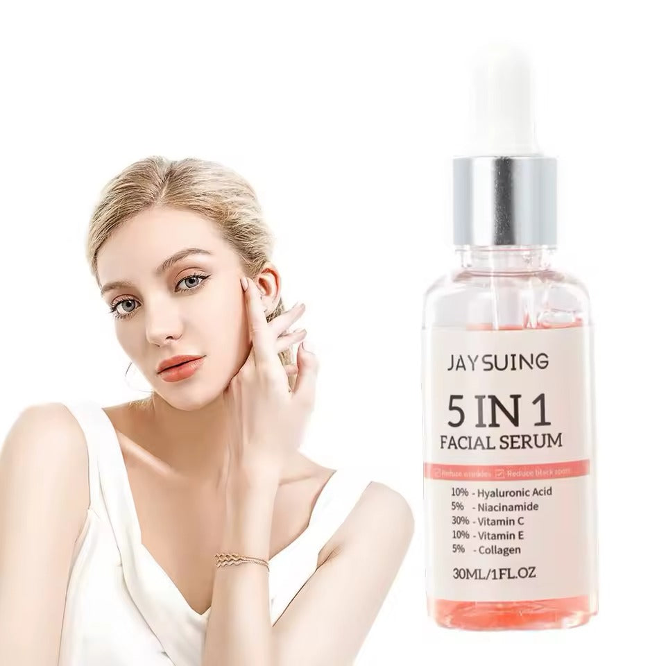 🔥 LIMITED DEAL — JAYSUING 5-in-1 Hyaluronic Acid Face Serum | Deep Hydration + Firming + Brightening + Repair | KSh 2,000