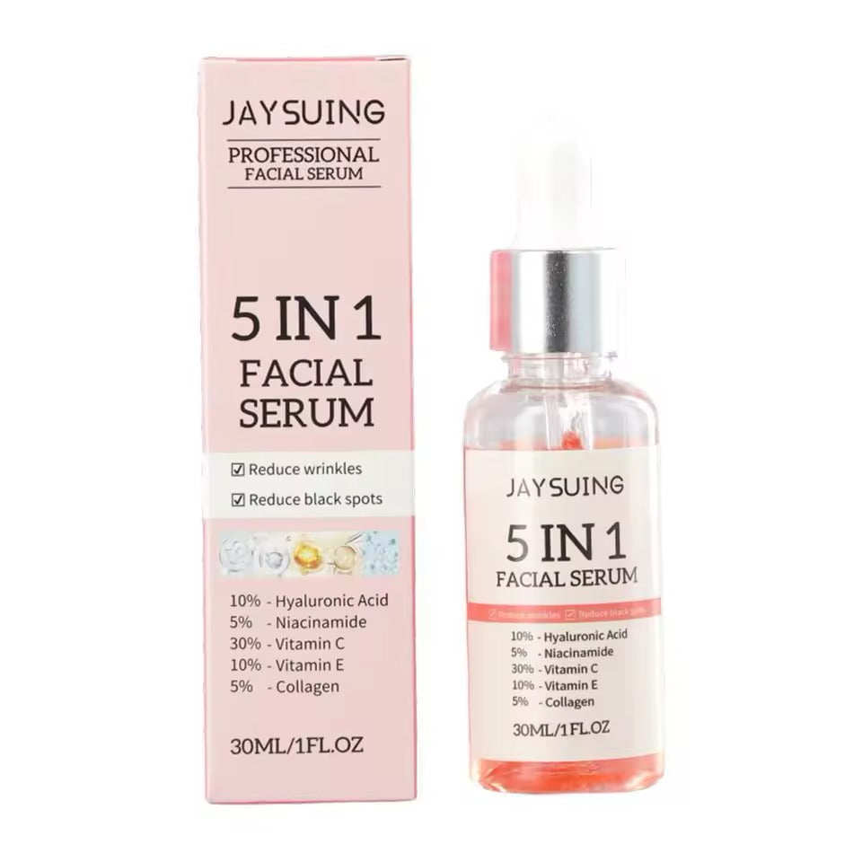 🔥 LIMITED DEAL — JAYSUING 5-in-1 Hyaluronic Acid Face Serum | Deep Hydration + Firming + Brightening + Repair | KSh 2,000