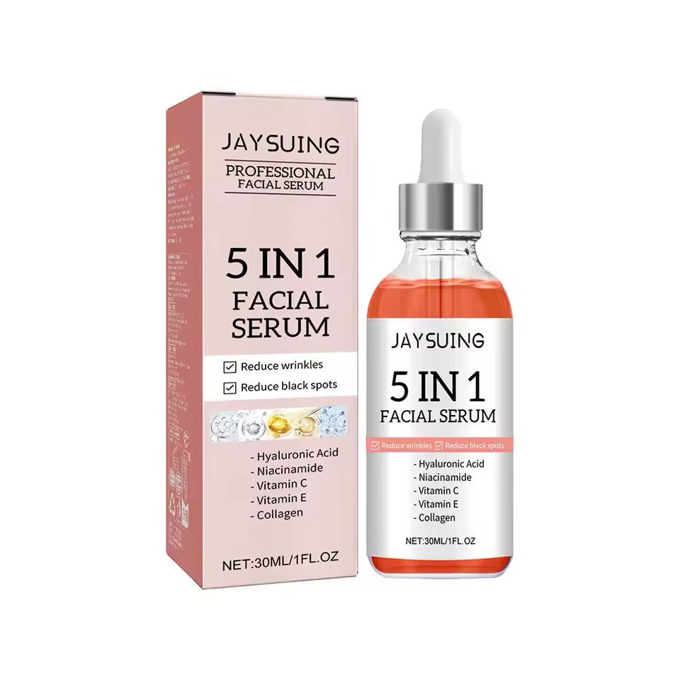 🔥 LIMITED DEAL — JAYSUING 5-in-1 Hyaluronic Acid Face Serum | Deep Hydration + Firming + Brightening + Repair | KSh 2,000