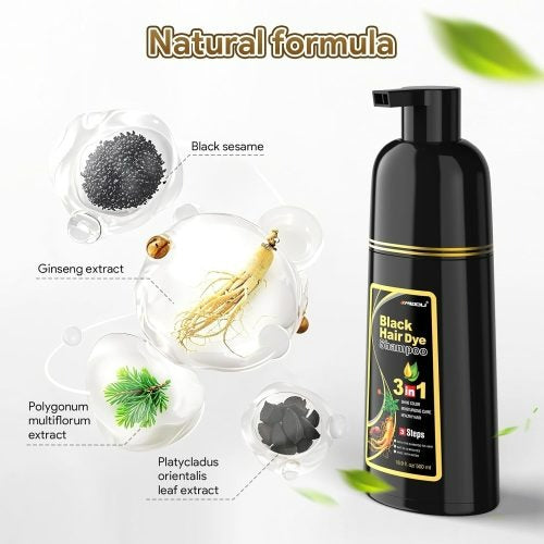 🔥 ORDER 1, WE SEND 2 — Herbal Anti-Grey Shampoo | Restore Natural Colour + Nourish + Strengthen Hair | KSh 4850