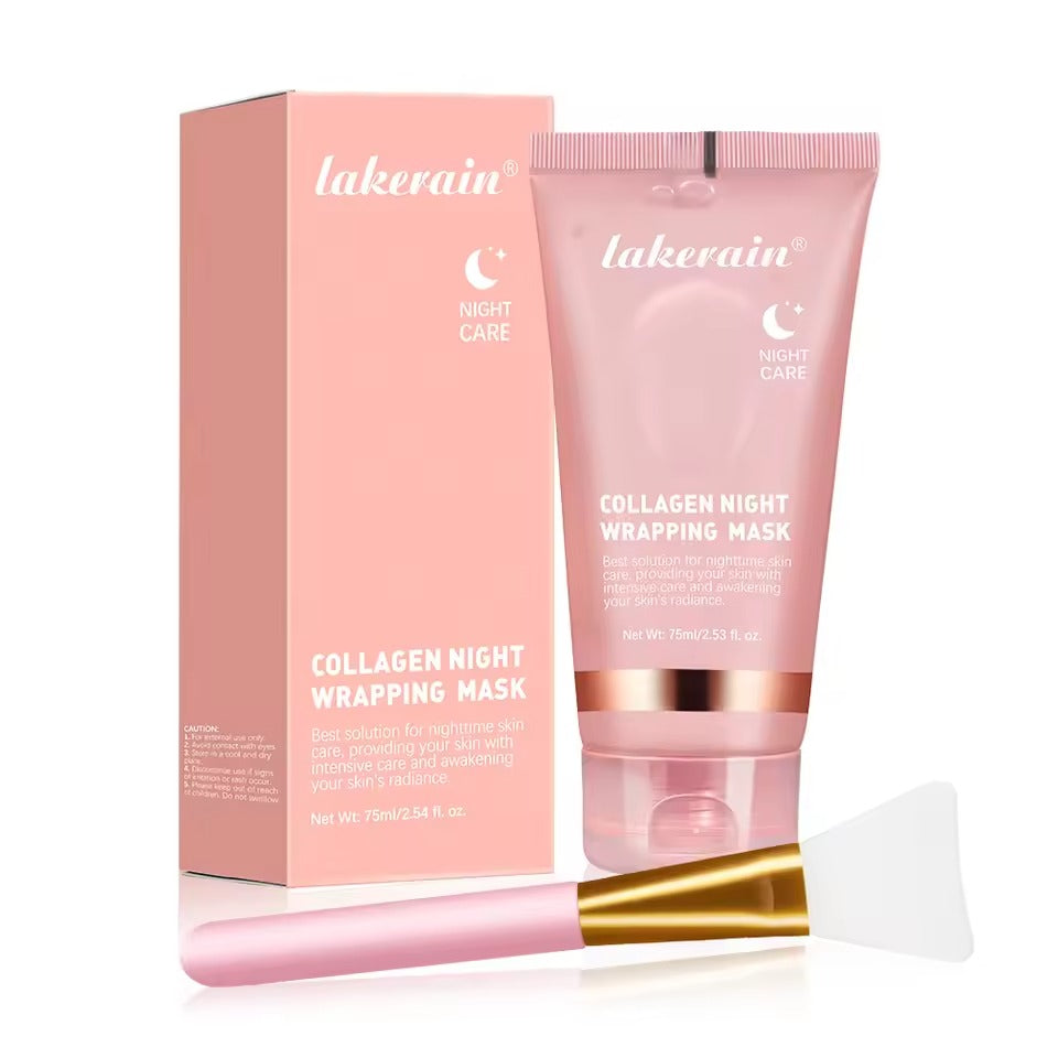 🔥 LIMITED DEAL — Lakerain Collagen Night Wrapping Mask 75ml | Firms + Deep Hydration + Glowing Skin Overnight | KSh 2,200