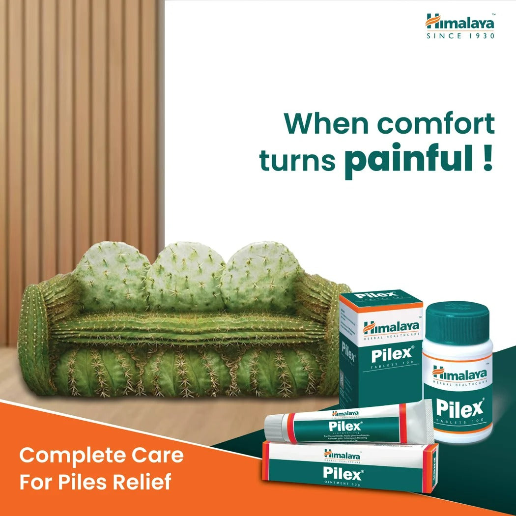 🔥 LIMITED DEAL — Himalaya Pilex 60 Tablets + Ointment | Relieves Piles + Controls Bleeding + Reduces Itching | KSh 5,300