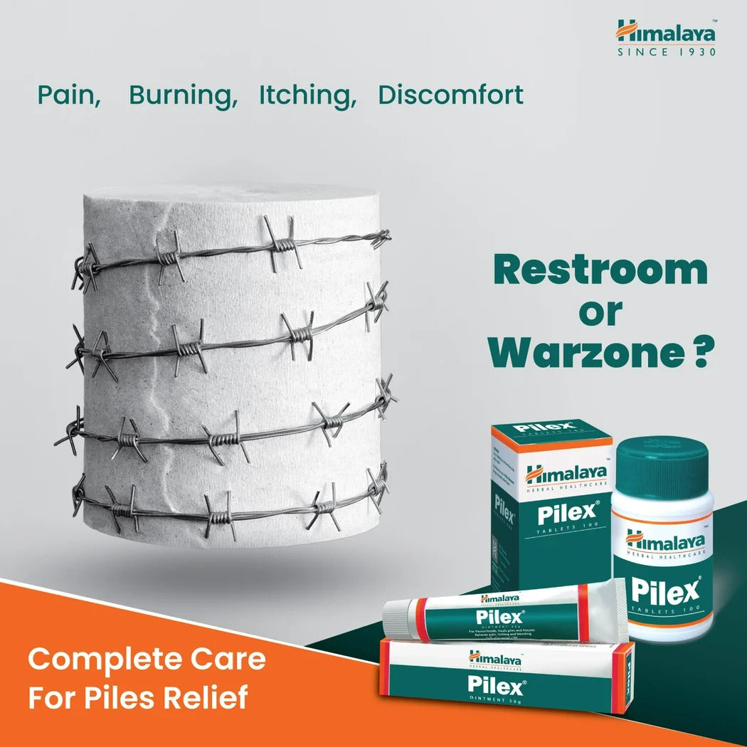 🔥 LIMITED DEAL — Himalaya Pilex 60 Tablets + Ointment | Relieves Piles + Controls Bleeding + Reduces Itching | KSh 5,300