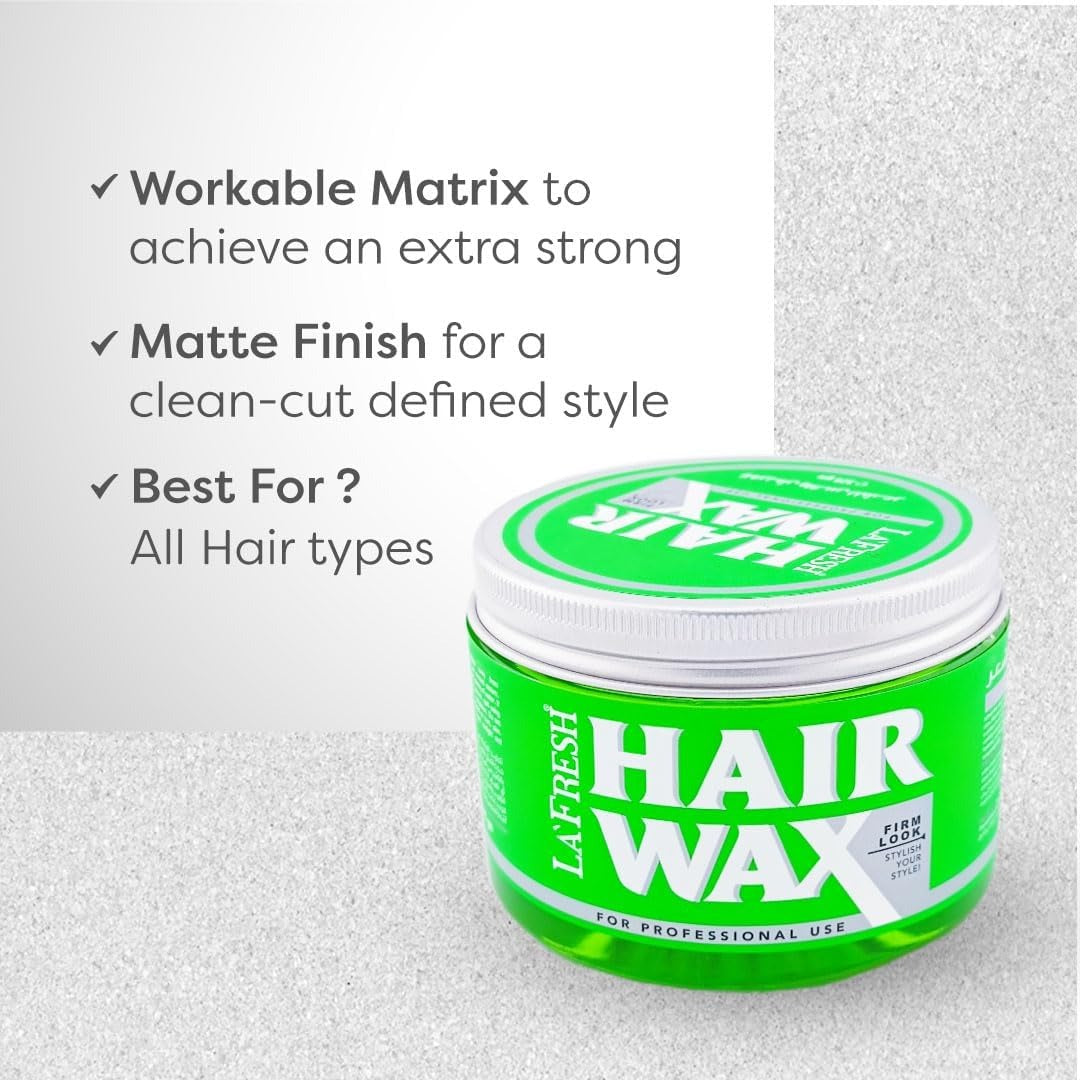 La’Fresh Hair Wax Extra Hold – Professional Firm Look (300 mL)
